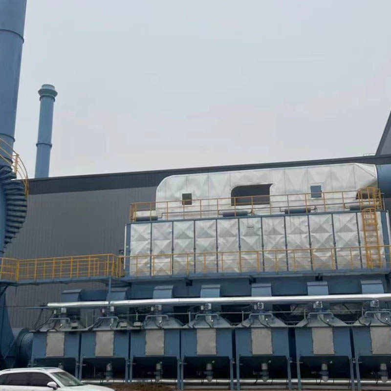 Activated Carbon Adsorption, Desorption, and Catalytic Combustion System