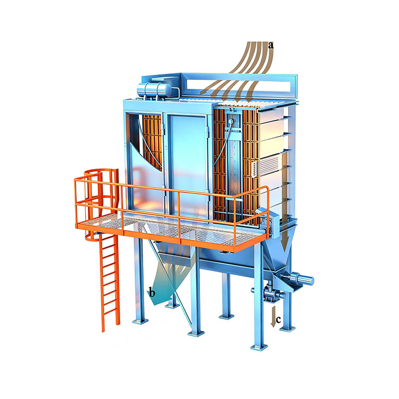 Flat Bag Dust Collector 